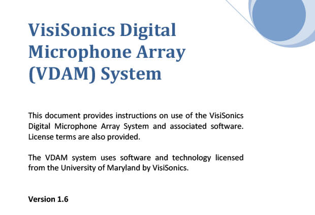 Digital array microphones - VisiSonics